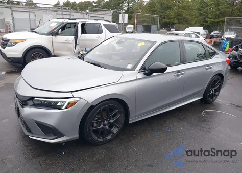 2023 Honda Civic Sport z USA, uszkodzony, nr VIN 2HGFE2F52PH503756